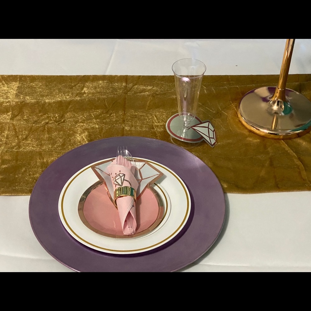Charger plates